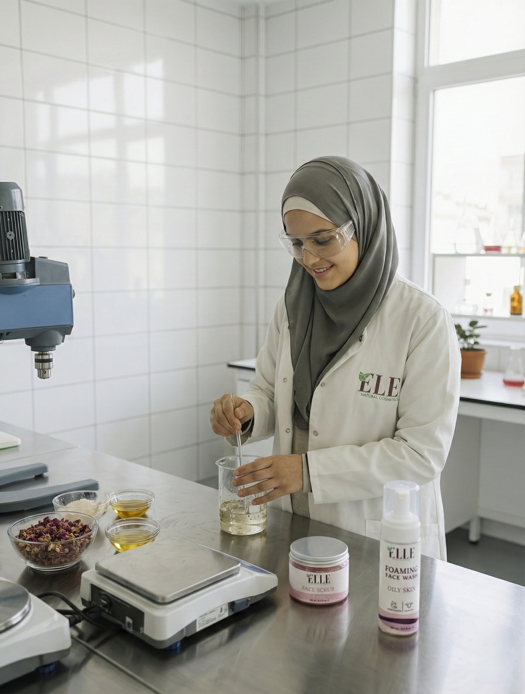 Belma u laboratoriju